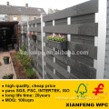 Hot Sale New Product! Waterproof Wood Plastic Composite Fence Outdoor WPC Garden Fencing